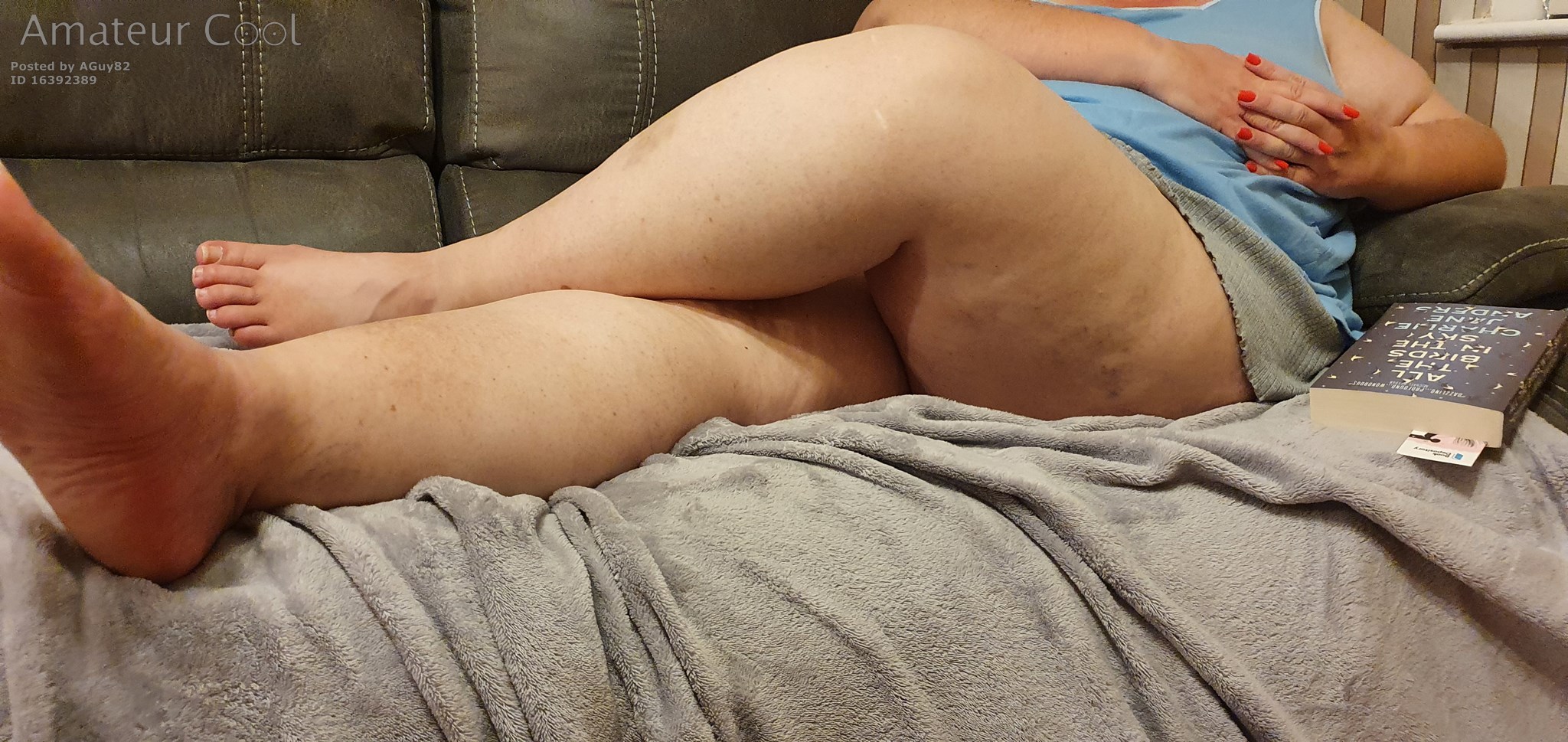 Partners Legs - First time here. Be nice and you might see more. 