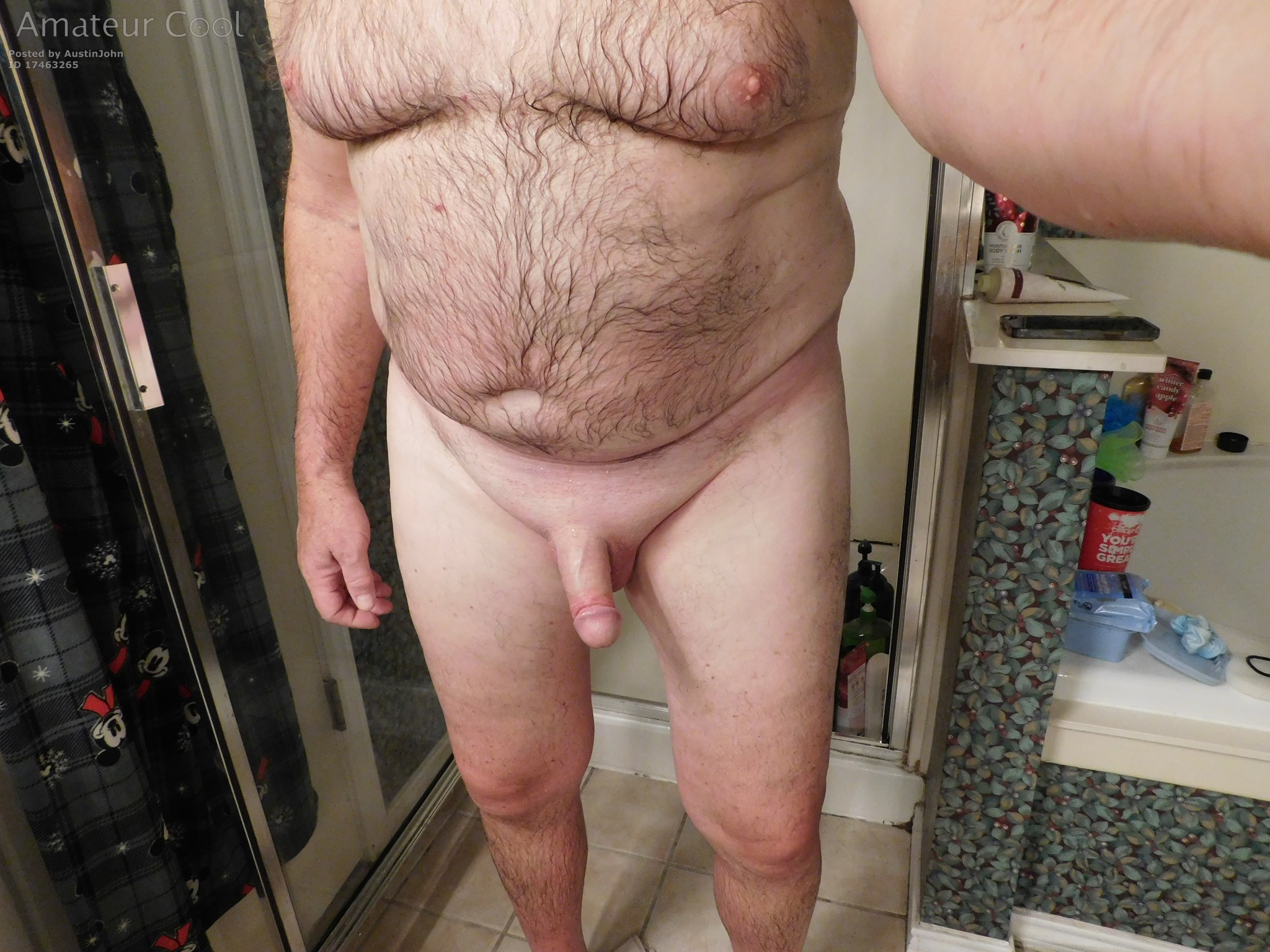 Smooth post Nair Cock