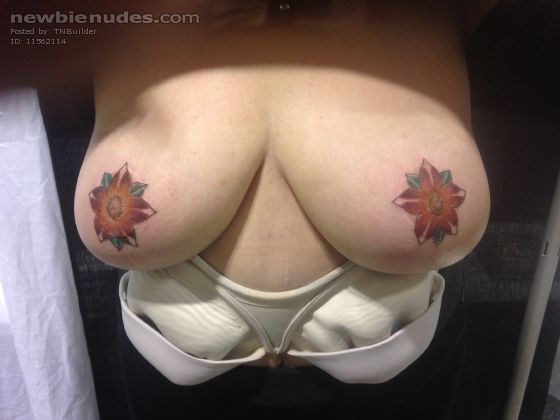The Wifes new Tit Tats