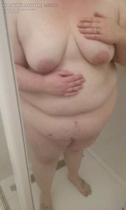 Wifey (Raystie) in the shower...